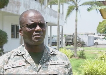 Faces of Obangame: LCDR Sakaria Kolele