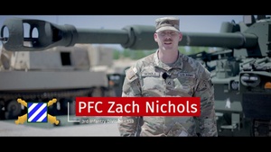 Meet the Competitors– PFC Zach Nichols