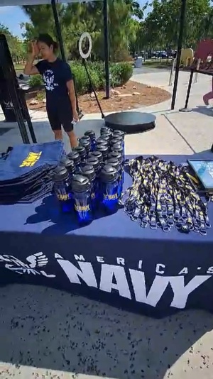 Fleet Week Miami makes an apperance at Zoo Miami during Fleet Week Miami, May 11, 2024.
