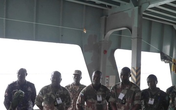 Gulf of Guinea Nations Conduct Joint Maritime Interdiction Training at Obangame Express 2024 in Ghana