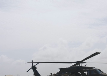 Soldiers conduct casualty evacuation training during TRADEWINDS 24