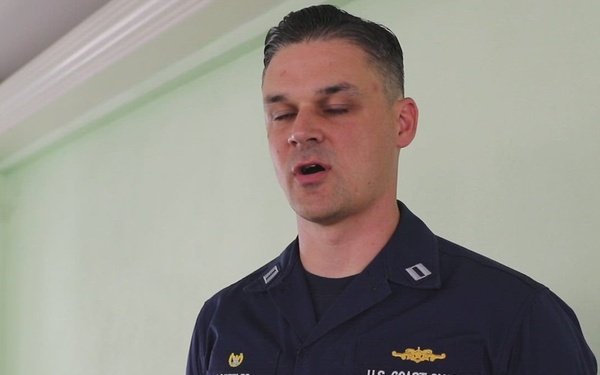 U.S. Coast Guard gives class on IUU fishing to partner nations