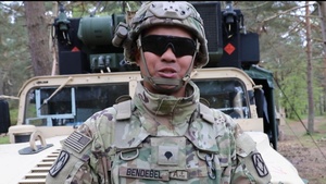 Spc. William Bendebel  ABD249 Shout-out