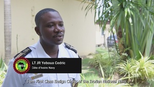 Faces of Obangame: LT JR Yeboua Cedric