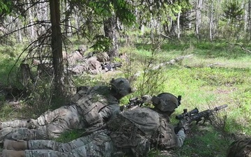 Sky Soldiers conduct Troop LFX Hype Video