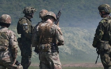 Broll: U.S. and Czech Soldiers Conduct Live Fire Training