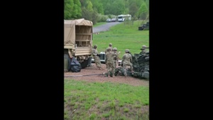 Live fire artillery video