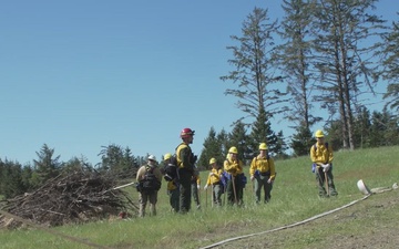 142nd Wing Airmen conduct wildland fire training