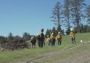 142nd Wing Airmen conduct wildland fire training