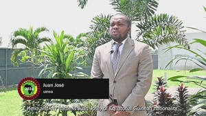 Faces of Obangame: Juan José