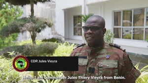 Faces of Obangame: CDR Jules Vieyra