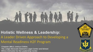 2024 H2F Symposium Break Out Session: A Leader Driven Approach to Developing a Mental Readiness H2F Program