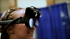 STEM students visit the 2024 Department of the Air Force Modeling and Simulation Summit