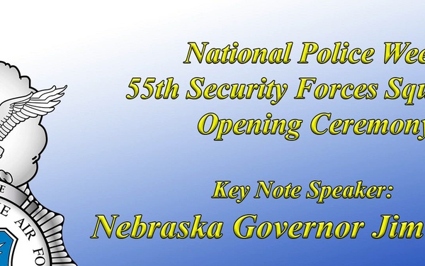 2024 Offutt AFB opening ceremony for National Police Week
