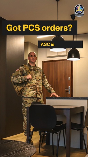 Got PCS orders? ASC is here to help.