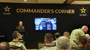 Brig. Gen. Patrick Costello, and Command Sgt. Maj. Kelly Hart Commander's Corner LANPAC 2024