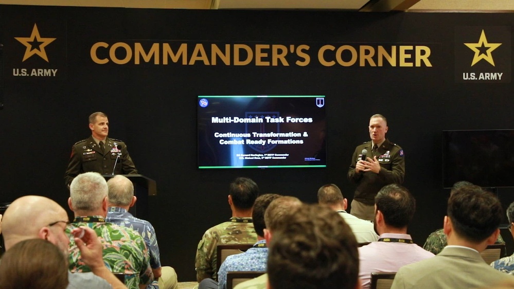 DVIDS - Video - 1st and 3rd MDTF Commander's Corner LANPAC 2024