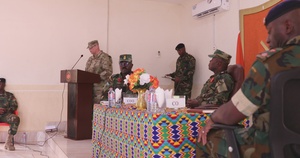 Broll: Ghana Armed Forces conduct African Lion 2024 opening ceremony
