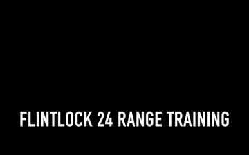 Flintlock 24 Range Training