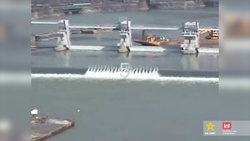 Demolition of Braddock Locks and Dam