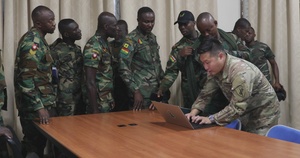 BROLL: Civil affairs team conducts introduction at African Lion 2024 in Ghana
