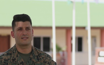 Interview: US Marine Sgt. Jose Fonseca interviews at African Lion 2024 in Ghana