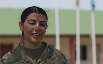 Interview: U.S. Army Maj. Jennifer Stachura interviewed during exercise African Lion 2024 in Ghana
