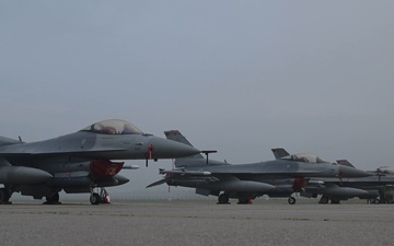 Broll footage of 480th FS at Geilenkirchen NATO Air Baseduring Astral Knight 24