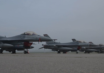 Broll footage of 480th FS at Geilenkirchen NATO Air Base during Astral Knight 24