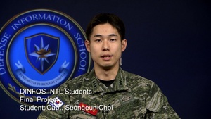 DINFOS INTL Student Capt Seongeun Choi