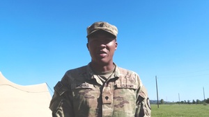 Best Redleg Competitor Interview: SPC Thomas