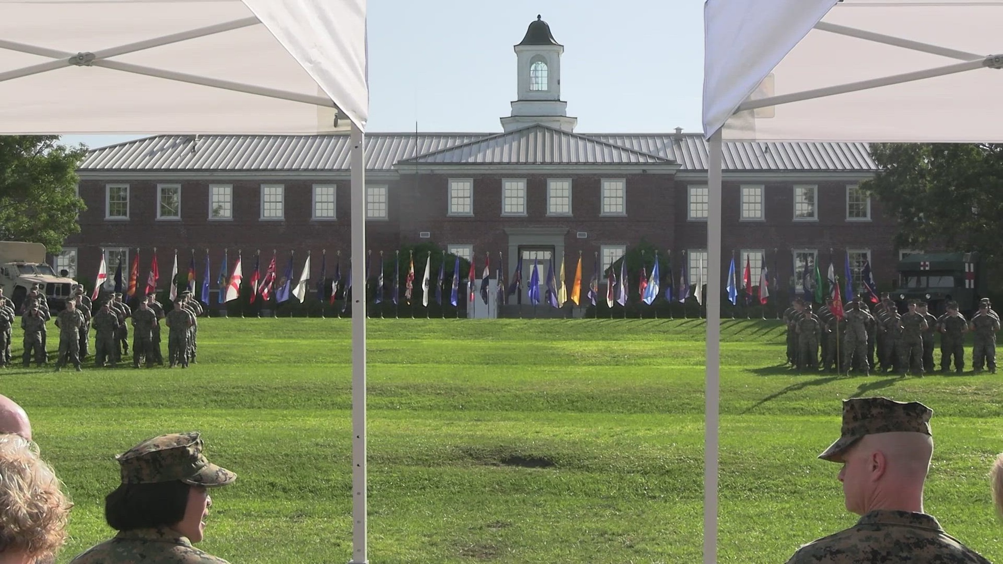 2d Medical Battalion host the change of command ceremony where Captain Dean Goad relinquishes command to Captain Ayessa B. Toler on Camp Lejeune, North Carolina, May 17, 2024.