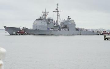 USS Leyte Gulf Returns from Final Deployment