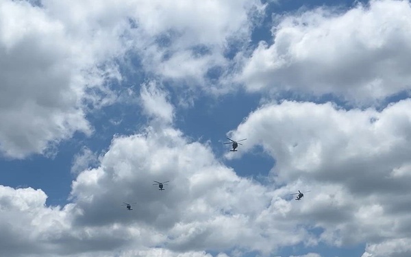 National Cemetery Fly Over