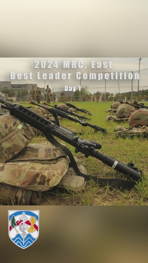 Soldiers compete in Day 1 of the MRC, East and MRDC Best Leader Competitions