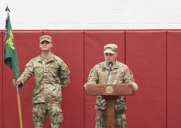 28th MP Company departure ceremony