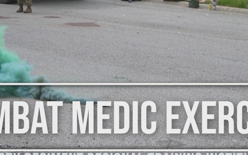 Soldiers execute intensive medical exercise