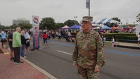 Parade grand marshal U.S. Space Force Lt. Gen. Philip A. Garrant interview