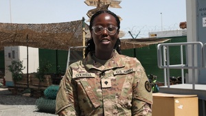 Spc. Shantel Colwell ABD249 Shout-out