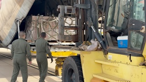 B-Roll: Meals arrive at Tamale Air Force Base, Ghana in support of African Lion 2024