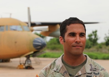 Interview: U.S. Army Lt. Col. Alexi Franklin, Maryland National Guard, interviews at African Lion 2024 in Ghana