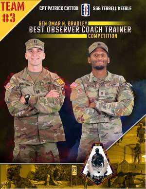First Army Division West Best OC/T Competition Team 3
