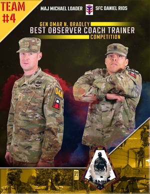 First Army Division West Best OC/T Competition Team 4