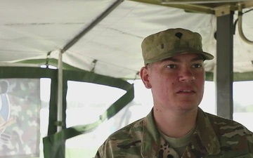 Interview with Spc. Terry Drake, 238th Quartermaster (Field Feeding) Company, on 2024 Philip A. Connelly Competition at Fort McCoy