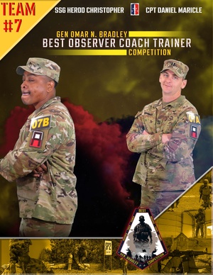 First Army Division West Best OC/T Competition Team 7