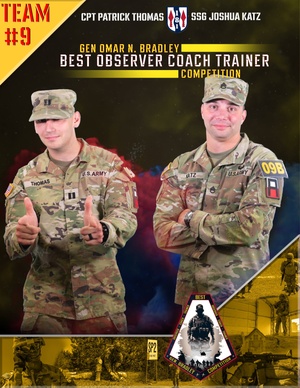 First Army Division West Best OC/T Competition Team 9
