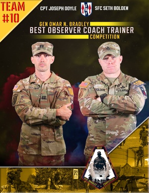 First Army Division West Best OC/T Competition Team 10