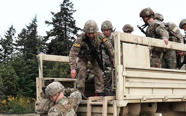 The Gen. Omar N. Bradley Competition Day 1 PT Event