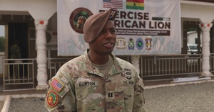 Interview: US Army engineer advisory team speaks about role at African Lion 2024 in Ghana