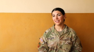 Interview: US Army Maj. Jennifer Stachura discusses her role and experience during a medical readiness exercise in Ghana